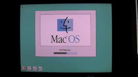 Apple Macintosh IIci Boot - System 7.5