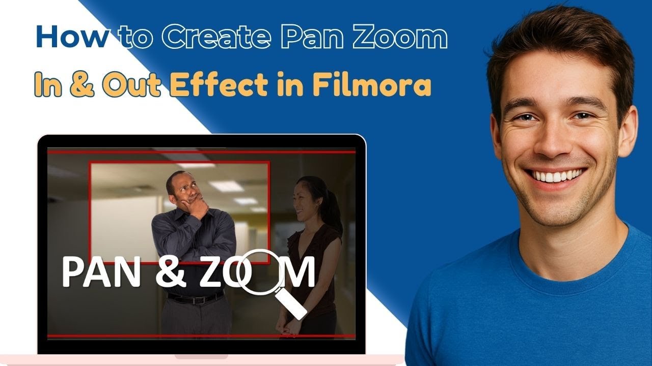 Pan Zoom in and Zoom Out Effect | Filmora X, 11, 12 & 13 Tutorial