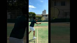 Forehand volley🎾🎾 #tennis #osaka #tenniscoach #tennislife #tennisplayer