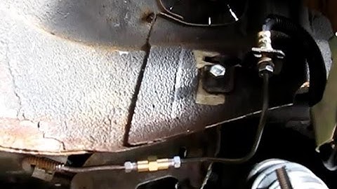 How to splice a broken brake line with a double flare union