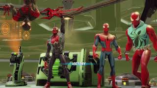 Marvel Strike Force Gamma Raid IV Web-Warriors and Friends Node {Difficulty 2 Gameplay}