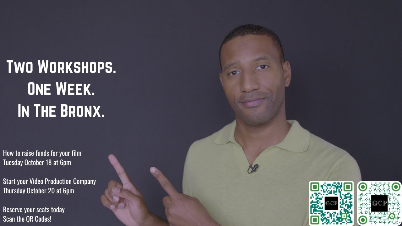 Workshops for Filmmakers and Video Entrepreneurs in The 
