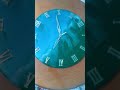 resin wall clock