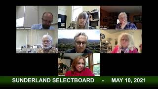 Sunderland Selectboard - May 10, 2021