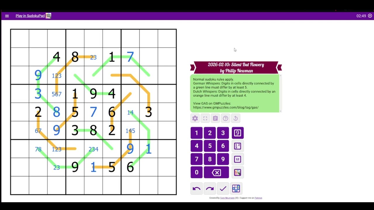 ganhando de reais demonios. sudoku 10/12 - Silent But Flowery