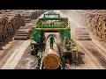 How Massive Sawmill Machines Turn Trees Into Perfect Lumber - High Tech Sawmills Rule the Industry