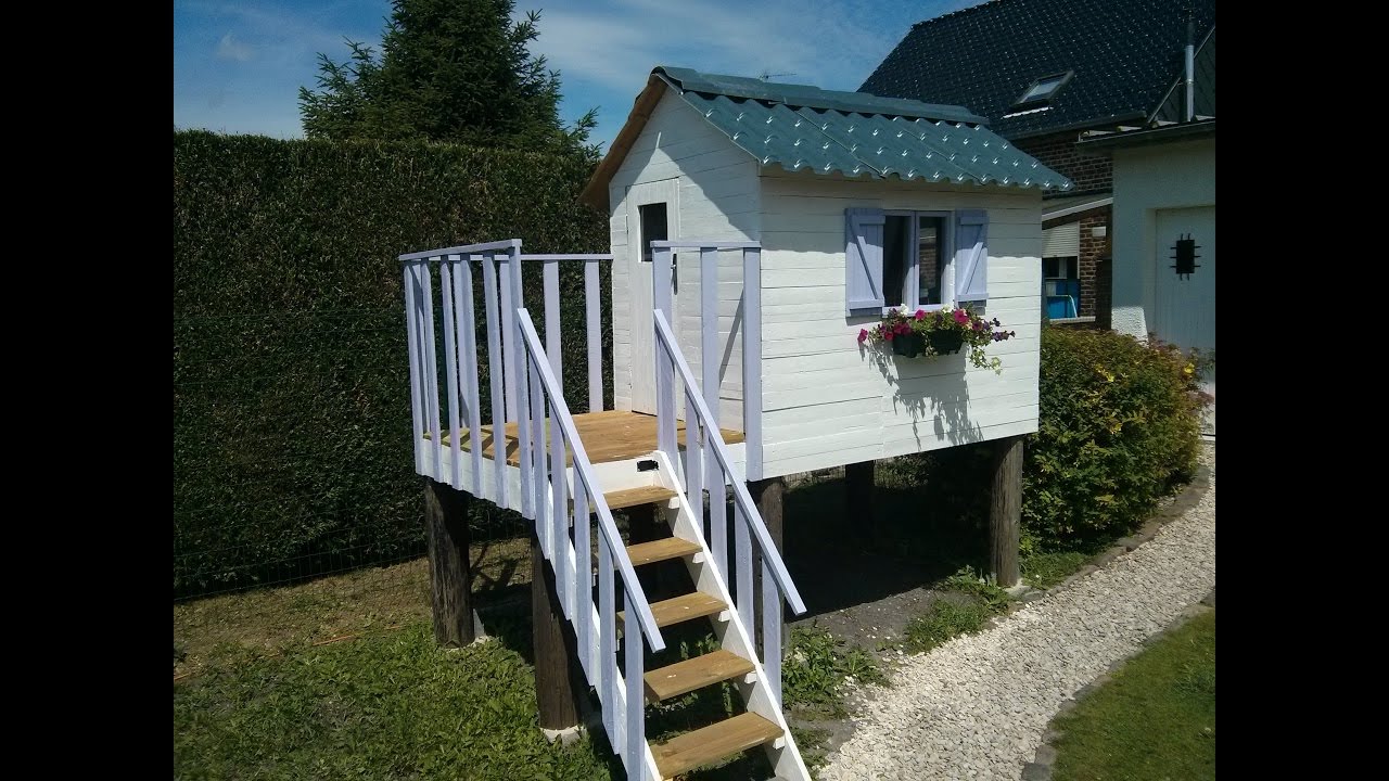 Comment fabriquer une cabane extérieure pour enfant ?