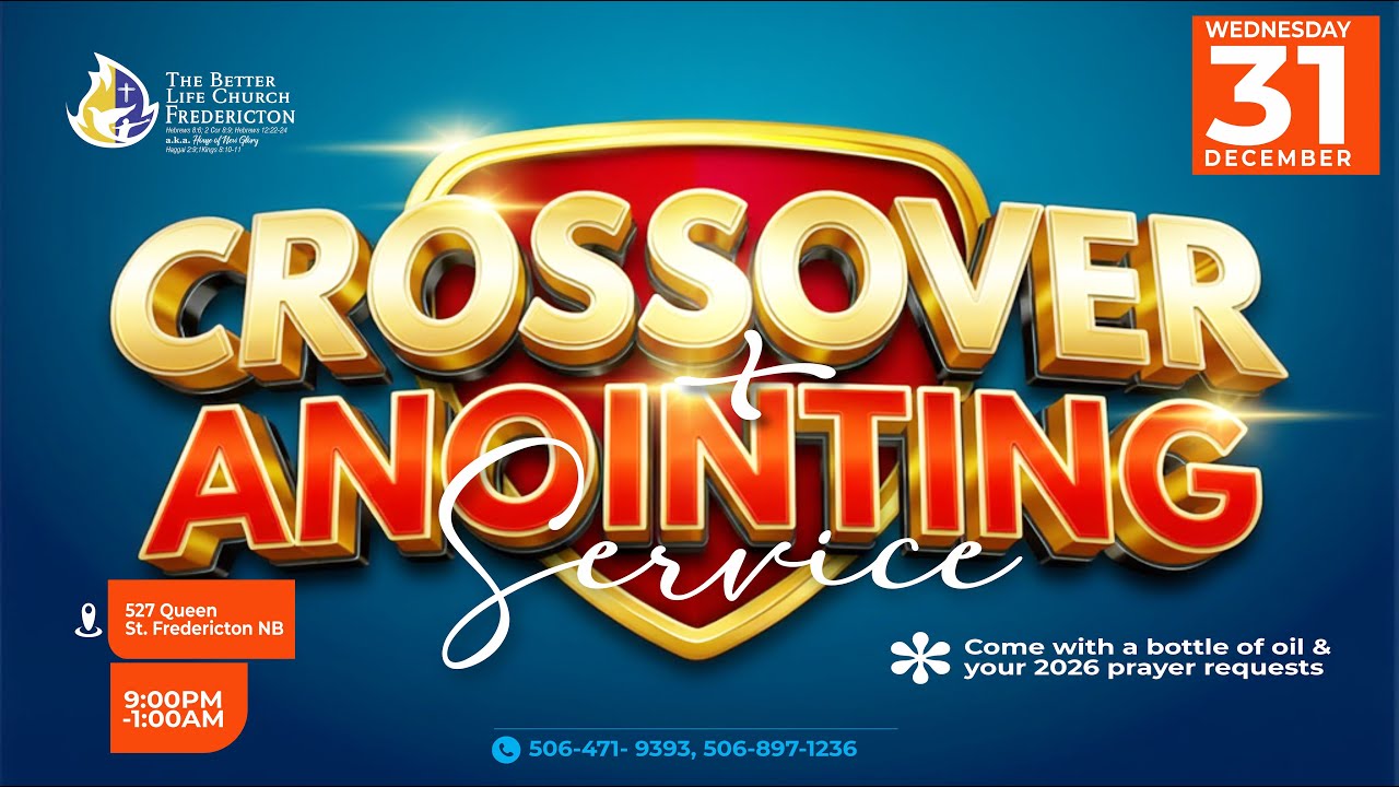 CROSSOVER SERVICE | DEC 31ST | PASTOR DANIEL ABIOLA