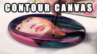 Paramount Contour 3D Stretched Canvas
