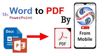 How to Convert Ms PowerPoint Presentation or Ms Word into PDF Document By Using Smartphone screenshot 5