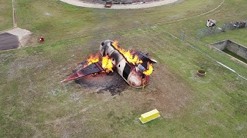 Drone training at GPSTC Aircraft down missing passanger 1