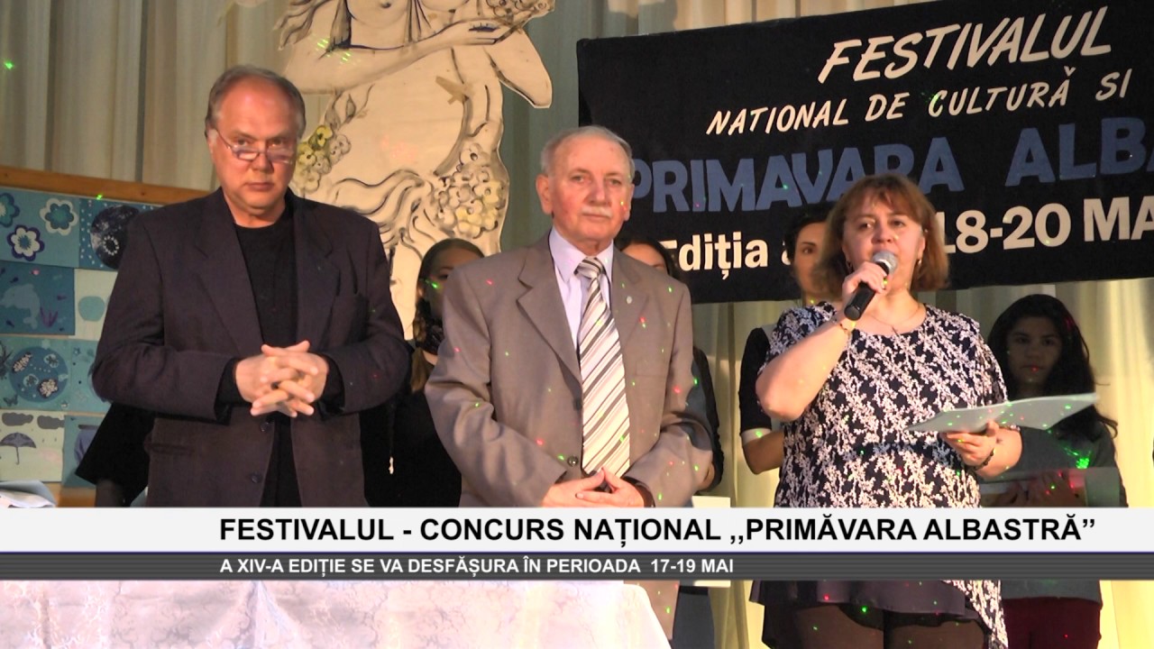 Festivalul-Concurs  Național ,Primăvara albastră’ - www.columnatv.ro