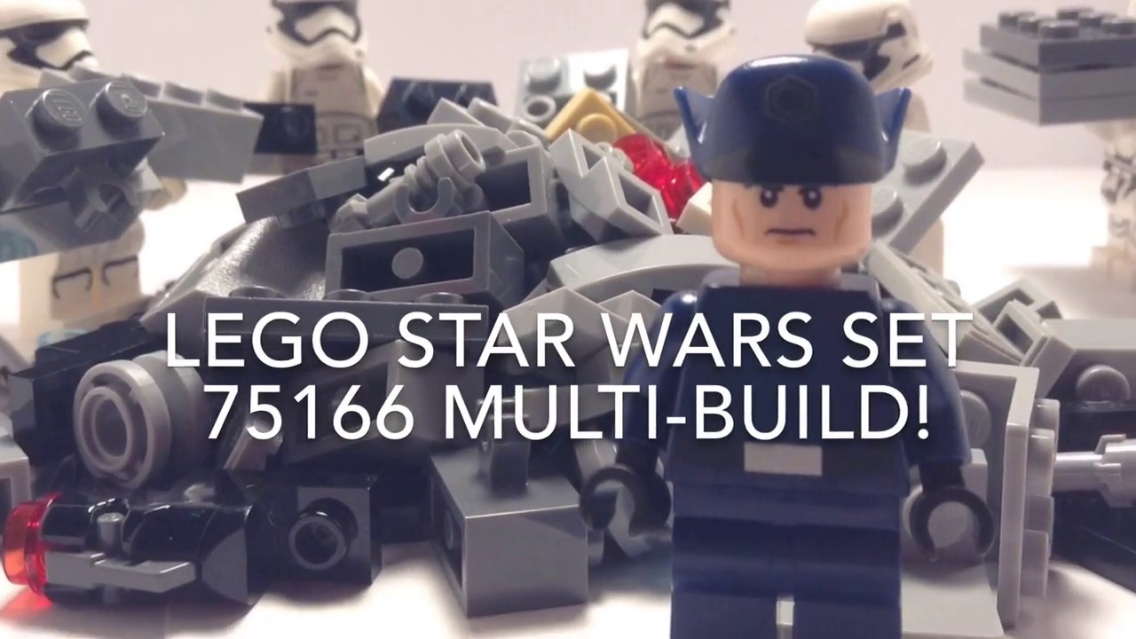 Lego Star Wars Set 75166 Multi-build! - YouTube