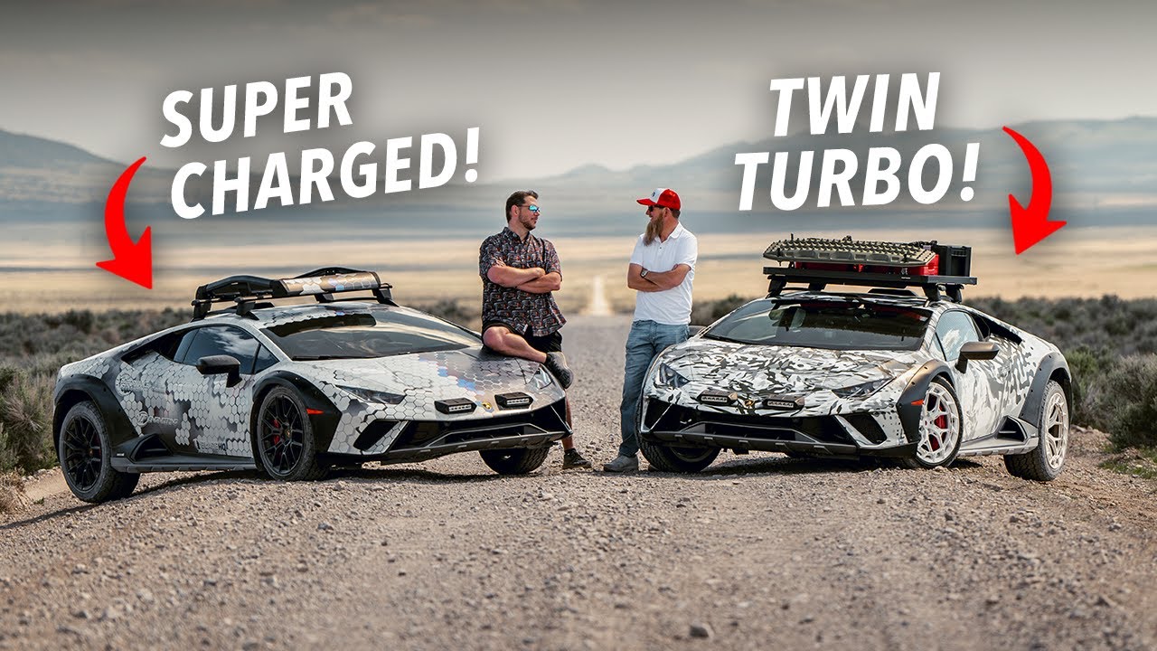Мой TWIN TURBO Lamborghini Sterrato против Sterrato с наддувом — вызов бездорожью