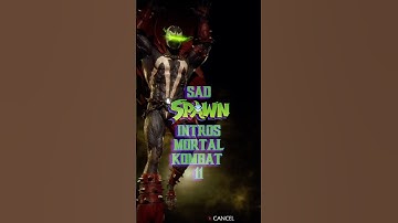 Spawn Sad Intros part 2 #mortalkombat11intros #mk11 #mortalkombat11