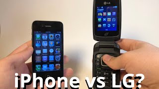 iPhone 4 vs LG tractfone? Which is better in 2023?