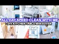 ULTIMATE SPEED CLEAN WITH ME 2021| EXTREME CLEANING MOTIVATION | CHALK PAINT FURNITURE FLIP MAKEOVER