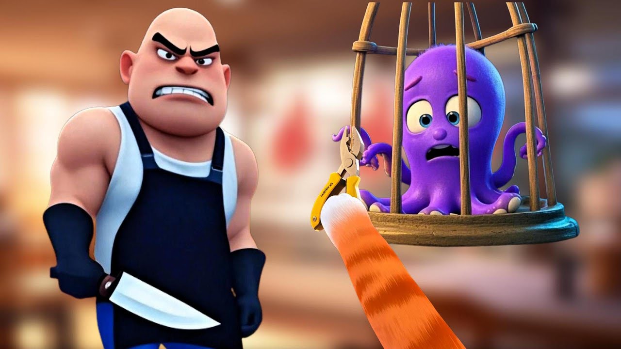 我要解救可憐的章魚小朋友-I am Cat VR