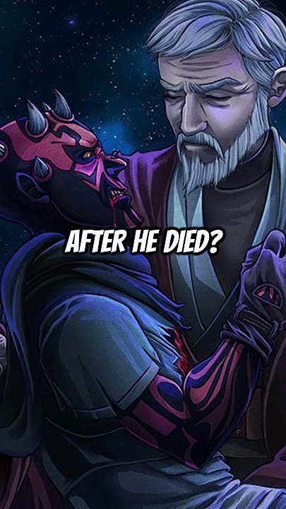 What Happened to Darth Maul's Body AFTER He Died?