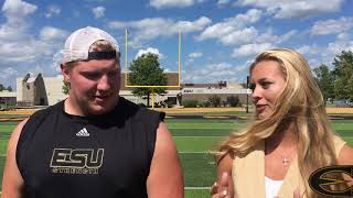 100 Yards with Bethany and ESU Football's Austin Unterreiner