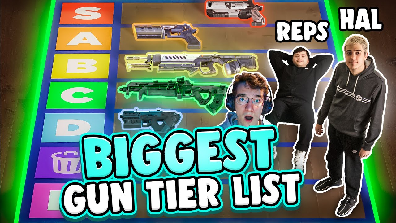 We Made the BIGGEST Apex Legends Tier List!