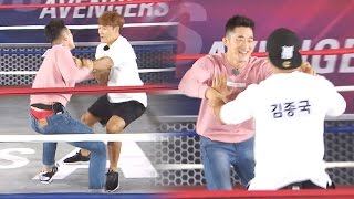 Kim Jongguk·Kim Dong Hyun, A battle between two men 《Running Man》 EP449