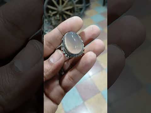 انگشتر نقره انتیک قاجار نقره انگشتر جواهر عطیقه قدیمی