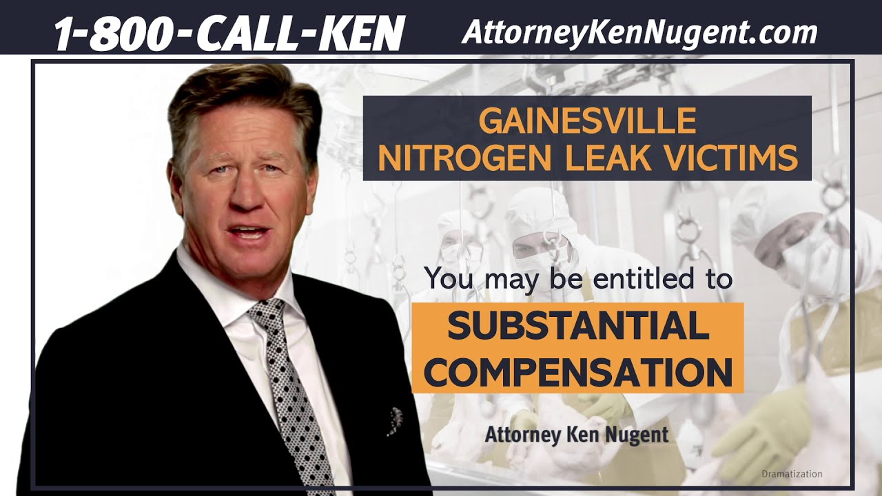 Gainesville Ga Nitrogen Leak Attorney Liquid Nitrogen Leak At Poultry Plant Kills 6 Youtube