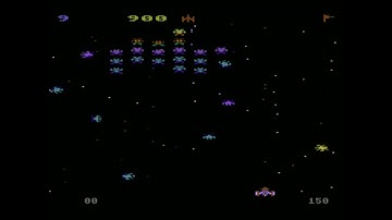 Atari 5200 Emulated - Galaxian - Level 9