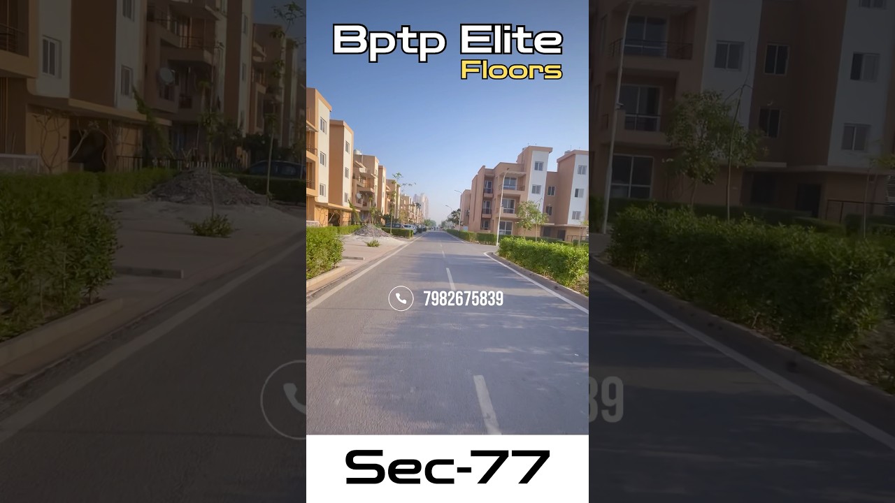 180yard floors in faridabad |bptp elite floors |sector 77 