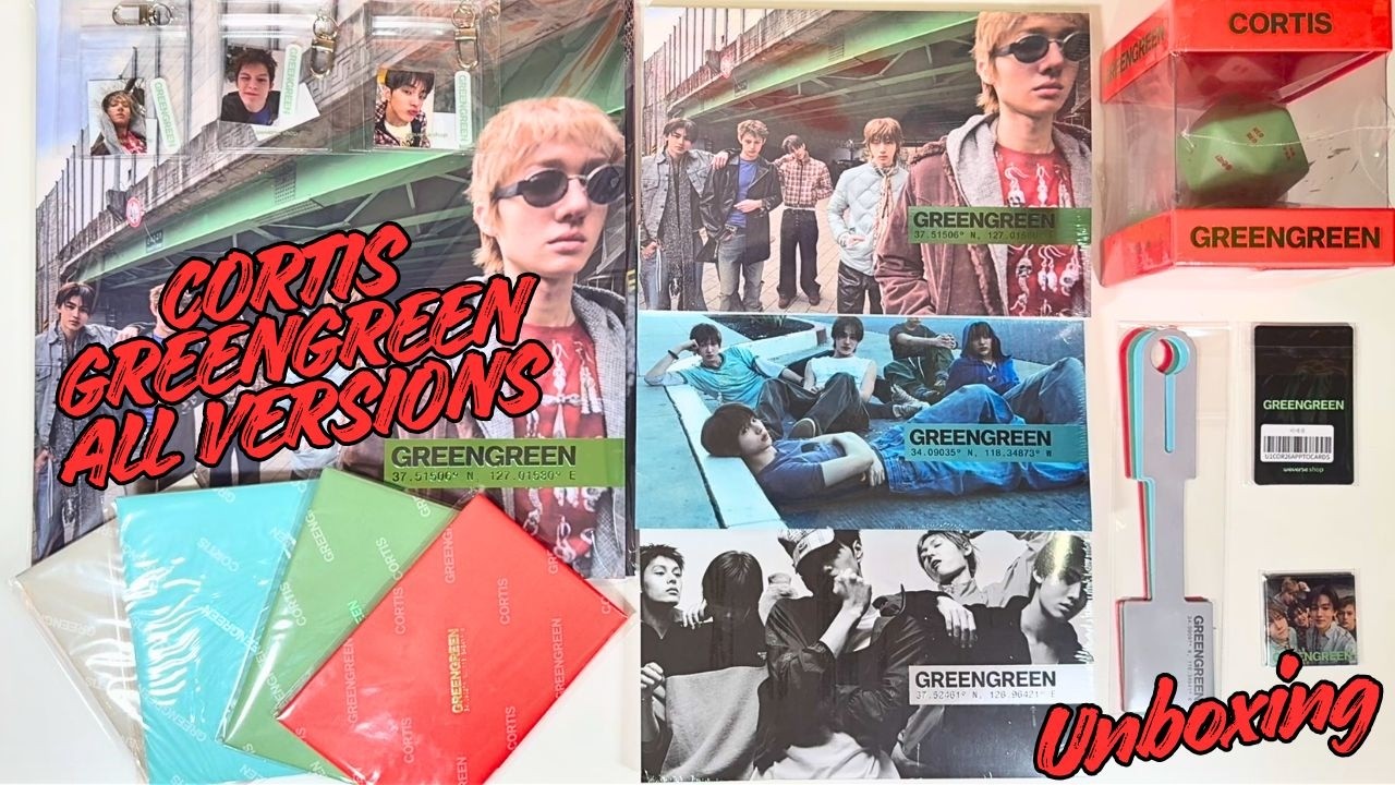 Unboxing: Cortis GreenGreen [All Versions] - YouTube
