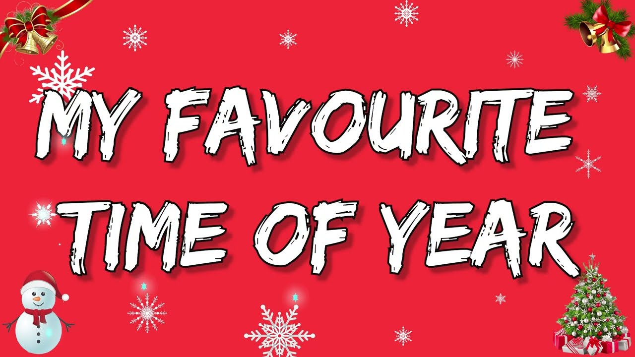 🎄🎄 Merry Christmas | The Florin Street Band - My Favourite Time of Year (Lyrics)