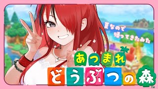 【あつまれどうぶつの森】さまーばけーしょんしに帰ってみる【 レイン・パターソン/にじさんじ 】