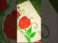 |Rose|🌹 Simple Painting|WhatsApp Status|Trending|#rose #rosé #painting #sketch #subscribe #drawing 🥰