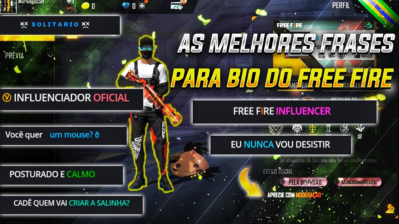 TOP 20 MELHORES códigos para COLOCAR na BIO do FREE FIRE ATUALIZADOS!🔥 