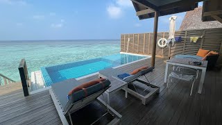 Emerald Faarufushi, Maldives February 2023. Room tour water villa #329 and more.