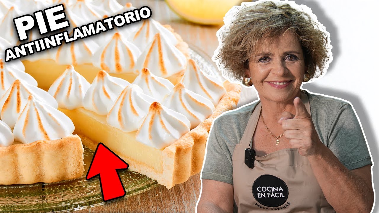 PIE DE LIMÓN ANTIINFLAMATORIO - RECETA SIN CULPAS EN FACIL | PAULA LARENAS