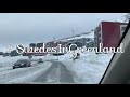 Winter! Driving in Nuuk Greenland! Going past the High Security Prison and to the end of the road.