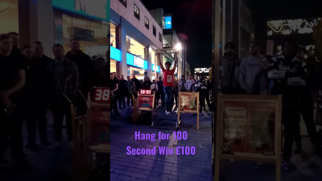 Hang for 100 Second Win £100