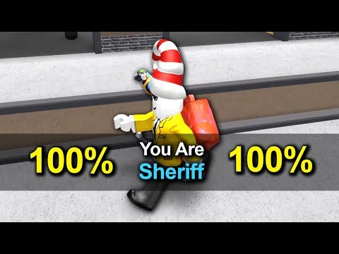 Video How To Be Murderer And Sheriff At The Same Time Roblox Murder Mystery 2