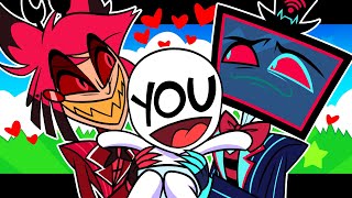 YOU Get ADOPTED by Alastor and Vox!?