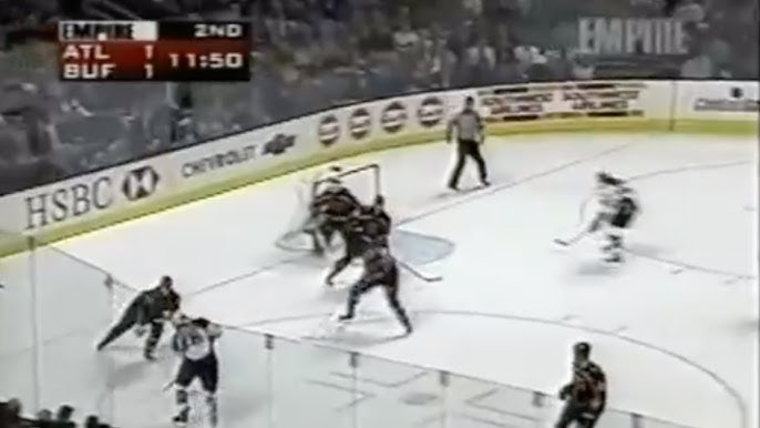 Miroslav Satan PENALTY SHOT Goal - Sabres vs. Rangers, 2/15/03 