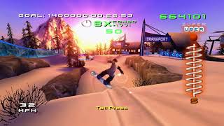 XBOX ONE SSX 3 Grudge Match Mac Fraser 🇺🇸 vs Allegra Sauvagess 🇺🇸 Peak 3 All Peak Jam Event