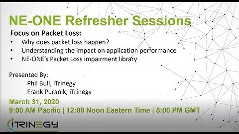 Understanding Packet Loss