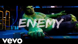 Thor vs Hulk Fight Scene - Enemy Music Video  (The Avengers, Hulk out of Control)