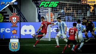 Ronaldo vs Messi GOAT Battle | FC 26 PS5 4K HDR Next Gen Gameplay #fc26 #ps5 #viral #fyp #ronaldo