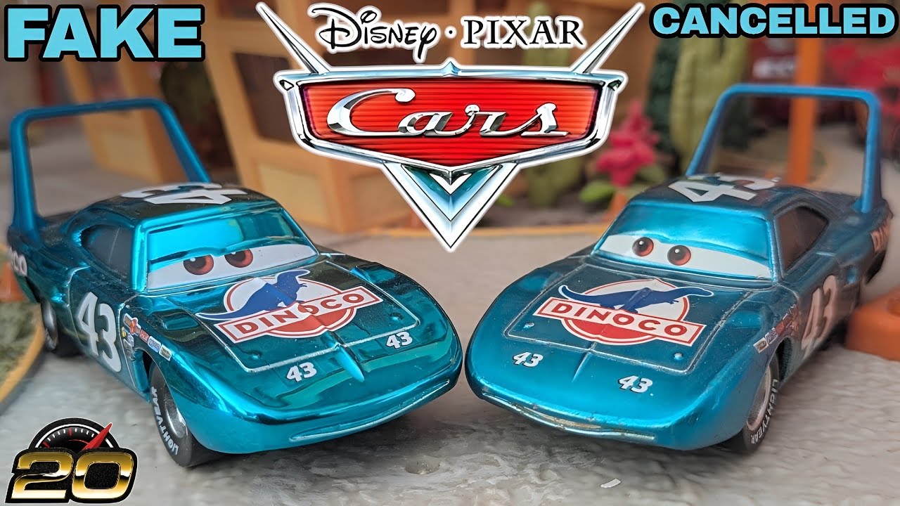 Disney Cars Cancelled & Fake Factory Custom Metallic The King