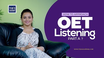 How to approach OET Listening PART A ? | OET Listening Tips
