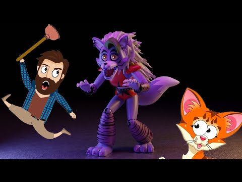 ФНАФ 9! ГОНКИ с РОКСИ – Прохождение fnaf security breach с Domi Show play
