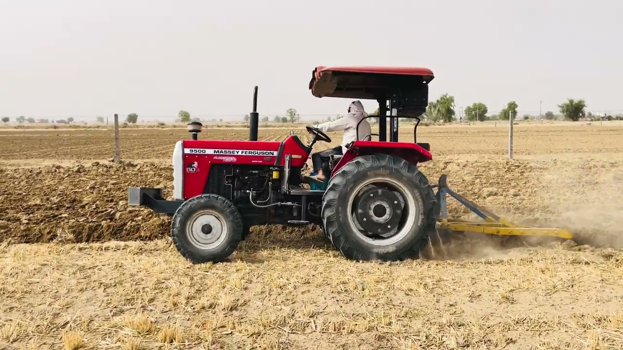 Massey Ferguson 9500 pulao #MasseyFerguson9500pulao #jakhadfarmernirvana 